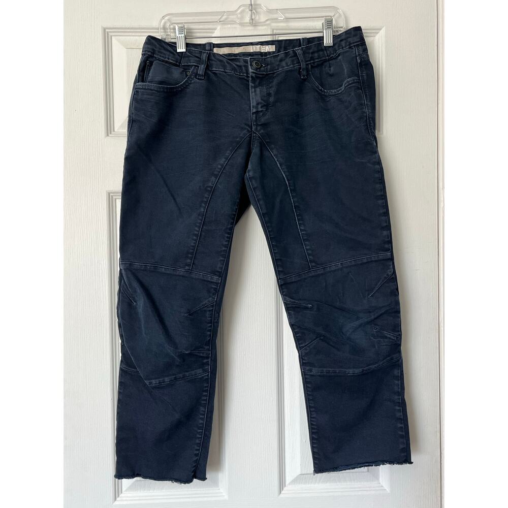!Item Fitted Racer Cropped Jeans - Size 31